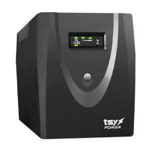 UPS TSY Power, 2000VA/1200W, LED, AVR-repornire automata, Management, 4 x Schuko, 2 x RJ45, 1 X USB type B TSY-MP-2K0-LED