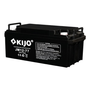 Acumulator Pb-acid AGM Deep Cycle, 12V, 77Ah, conector M8 - KIJO JM12-77