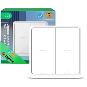 Buton Zigbee Nous C1 cu 4 canale