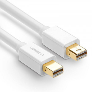Cablu Mini DisplayPort UGREEN MD111, 4K, bidirecțional, 2m (alb)