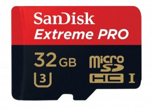 Card de memorie SanDisk Extreme Pro microSDHC 32GB (SDSQXCG-032G-GN6MA)