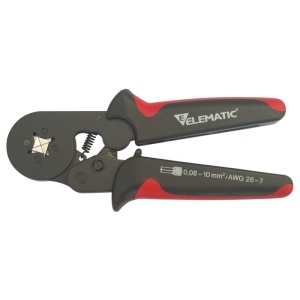 Cleste sertizare pini terminali 0,08-10 mm - ELEMATIC