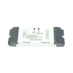 Comutator releu inteligent SmartWise 5V-32V Wi-Fi + Bluetooth cu 2 canale, NO/NC