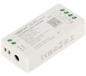 CONTROLER DE ILUMINARE LED WiFi 2.4 GHz, CCT 12 ... 24 V DC MiBOXER