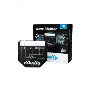 Controler inteligent Shelly Qubino Wave Shutter pentru jaluzele, cu protocol Z-Wave
