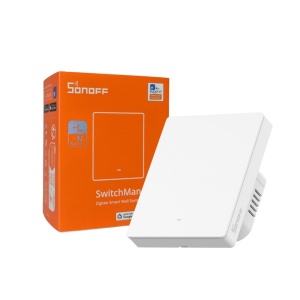 Intrerupator SONOFF SwitchMan M5 Zigbee, cu 1 canal, alb (ZBM5-1C-80W)