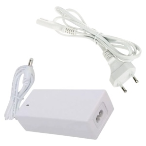 Kit sursa de alimentare 12V, 3A, alb - MW Power POSC12300D-C8-WH-KIT