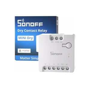 Modul releu inteligent Sonoff MINI-D-2 Wi-Fi cu ieșire contact uscat NO/NC