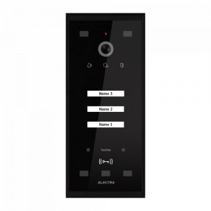 Panou exterior video Home pentru 3 Familii - SMART, G3 - ELECTRA VPM.03S03.ELBH4