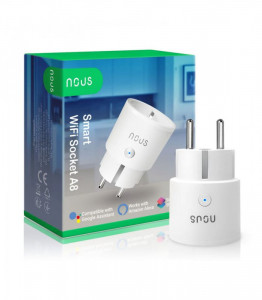 PRIZA WIFI NOUS A8 PANA LA 10A TUYA