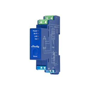 Shelly PRO Dimmer 0/1-10V PM (GEN3), controler inteligent Wi-Fi+Ethernet