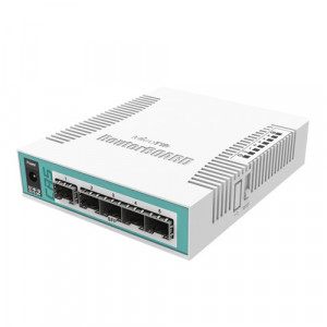 Smart Switch, 5 x SFP, 1 x Combo port SFP/Gigabit - Mikrotik CRS106-1C-5S