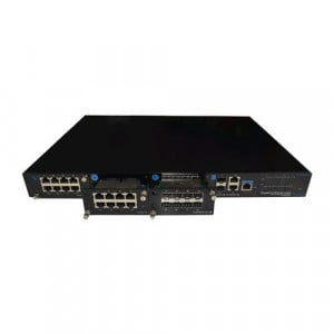 Switch modular, 28 porturi gigabit RJ45/SFP, Layer 2 Web management - UTEPO