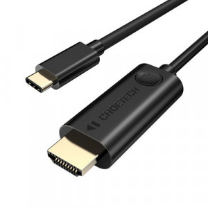Cablu adaptor Choetech USB tip C - HDMI 4K 30Hz 3m negru