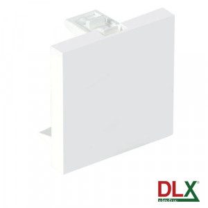 Capac fals pentru aparataj 45x45 mm (2 module) - DLX