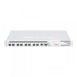 Cloud Core Router, 8 x SFP+, 1 x Gigabit, RouterOS L6, 1U - MikroTik CCR1072-1G-8S+
