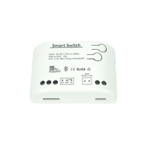 Comutator de releu inteligent 1 canal, NO/NC contact uscat 85V-250V AC Wi-Fi