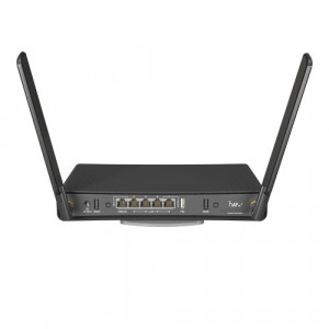 hAP acÂ³, 5 x Gigabit, 1 x PoE, 802.11b/g/n 2.4Ghz, 802.11ac 5Ghz, antene externe 3dBi 2.4GHz, 5.5dBi 5GHz - MikroTik RBD53iG-5HacD2HnD