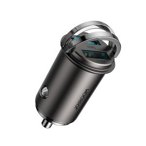 Încărcător de mașină USB Joyroom 48W 5 A Încărcare rapidă 3.0 AFC SCP Gri