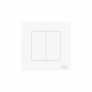 Intrerupator de lumina zigbee 2 canale alb Tuya