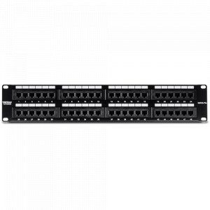 Patch Panel 48 porturi RJ45 UTP 19', Cat5/5e - TRENDnet TC-P48C5E