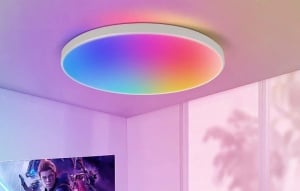 Plafoniera inteligenta 32cm WiFi/Bluetooth 16M RGBCW Gosund LB11Tuya