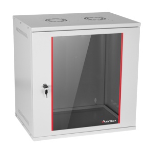 Rack perete 12U 19'' 542X400, capacitate incarcare 50 kg, RAL7035 - ASYTECH Networking ASY-12U-5440SBW