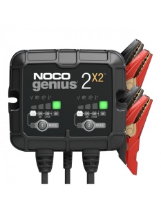 Redresor acumulatori 6V 12V 2A, incarca 2 acumulatori, NocoGenius 2x2