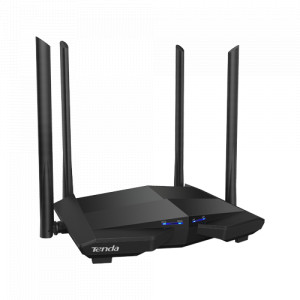 Router WiFi 5, DualBand 2.4/5GHz, 300+867Mbps, 4x6dBi, 4 porturi Gigabit - TENDA TND-AC10-V30