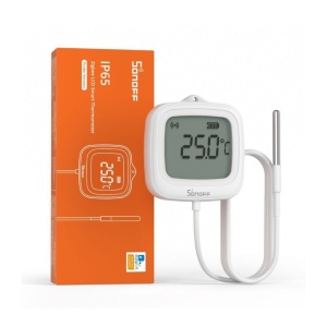 Senzor inteligent de temperatura LCD Zigbee SONOFF SNZB-02LD IP65 (versiunea cu sondă)