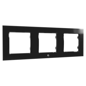 Shelly Wall Frame 3 (pentru comutator de perete) – Negru