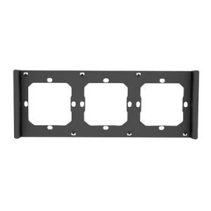 Cadru pentru comutator Sonoff 3 grupuri M5-80 (SwitchMan), negru