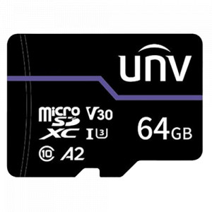 Card memorie 64GB, PURPLE CARD - UNV TF-64G-T-IN