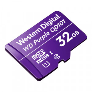 Card MicroSD 32GB, seria Purple Ultra Endurance - Western Digital WDD032G1P0C