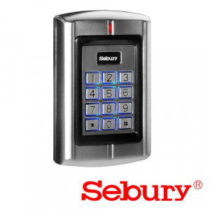 Controler stand-alone cu tastatura si cititor card, carcasa antivandal - SEBURY SEB-BC2000