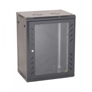 Rack perete 15U 19' 600x450, negru - ASYTECH Networking ASY-15U-6045W