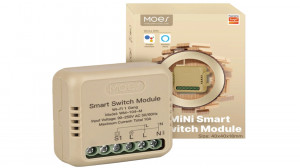 Releu Mini Wi-Fi Moes MS-104M TUYA pentru montare in doza de perete