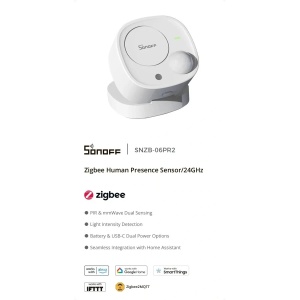 Senzor de prezență umană Zigbee SONOFF SNZB-06PR2