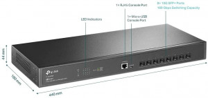 TPL SW 8P 10G SFP L2 MANAGED