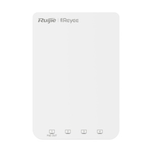 Access Point Wireless AC1300 Dual-Band, Wi-Fi 5, 2 dBi, 5x RJ45 Gigabit, PoE IN, Cloud Management - Ruijie RG-RAP1200(P)