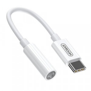 Adaptor pentru căști Joyroom de 3,5 mm mini jack la USB tip C negru