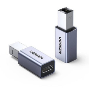 Adaptor USB-C la USB-B UGREEN US382 (pentru imprimantă)