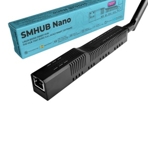 Adaptor WiFi Zigbee SMHUB Nano MG24 – Ethernet, PoE, USB, (EFR32MG24)
