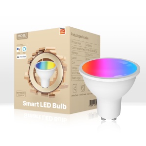 Bec inteligent Moes Wi-Fi 5W RGB+CW GU10 Matter