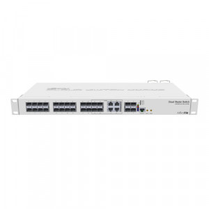 Cloud Router Switch 20 x SFP, 4 x SFP+, 4 x Combo (Gigabit sau SFP) - Mikrotik CRS328-4C-20S-4S+RM