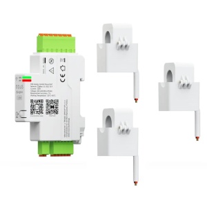 Contor inteligent de energie trifazat pe șină DIN (3x120A) Nous D4Z Tuya Zigbee