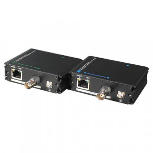 Extender date+PoE (EPOC) pe cablu Coaxial/UTP, 400-500 metri - UTEPO UTP7301EPOC