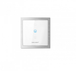 Intrerupator Smart ORVIBO, C-touch, ZigBee, Wi-Fi, optiune scene, control de pe telefon, 2.4 GHz, Google Assistant, Amazon Alexa, T20S3Z