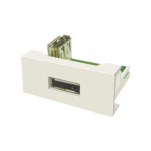 Panel echipat cu socket USB (1 modul) - DLX DLX-245-62