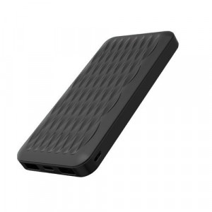 Power Bank DUDAO 10000 mAh 2x USB / USB Typ C / micro USB 2 A negru